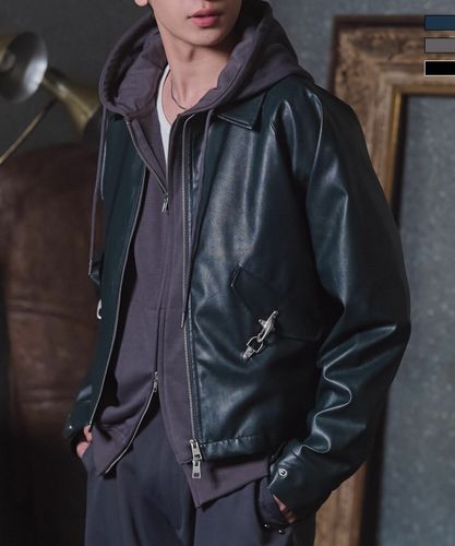 DIESEL ディーゼル ムートンライダース レザージャケット DIESEL】ディーゼル『ムートンジャケット sizeS』メンズ レザー