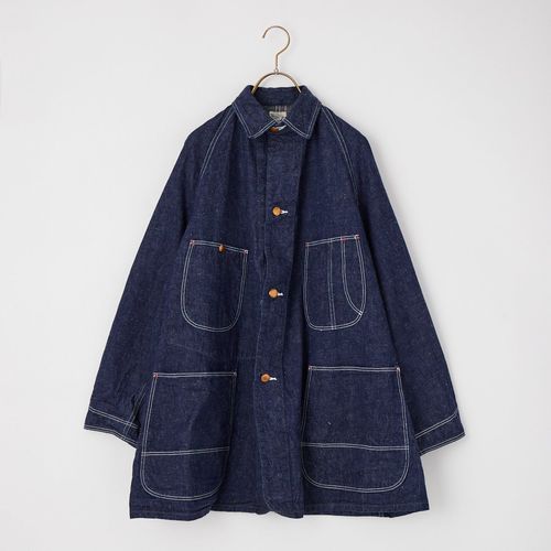 DANTON [ダントン] クルーネックデニムジャケット [DT-B0397SOU