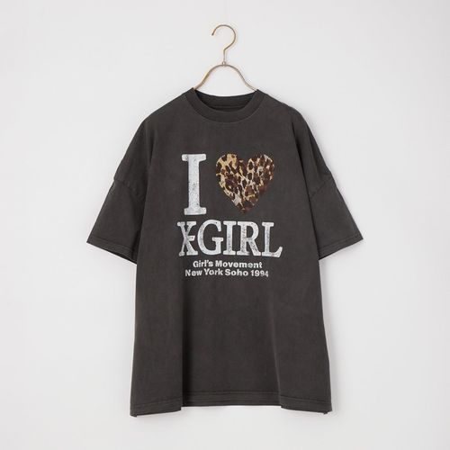 X-girl [エックスガール] ナンバリング ラグランベイビーTシャツ