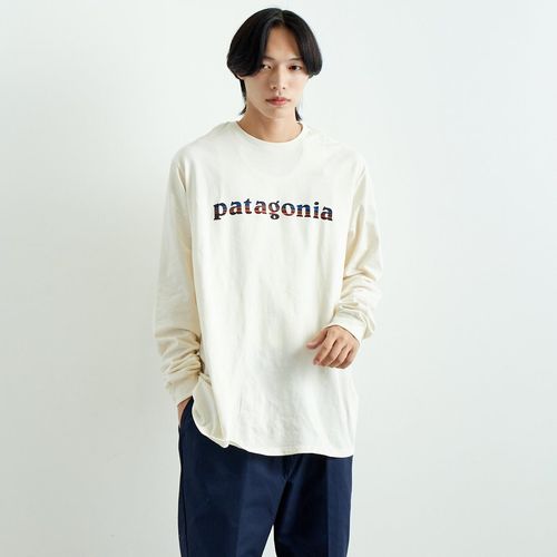 patagonia [パタゴニア] メンズ ロングスリーブ P-6ロゴ レスポンシビ