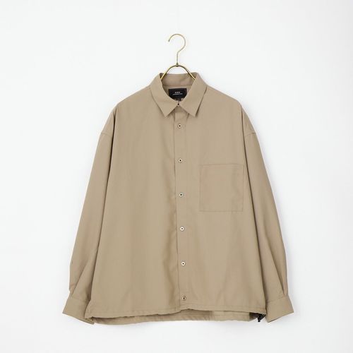Gymphlex [ジムフレックス] ロングスリーブバンドカラーシャツ [GY