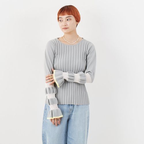 Jf Ready Made [ジェイエフレディメイド] ウェーブシアースリーブ