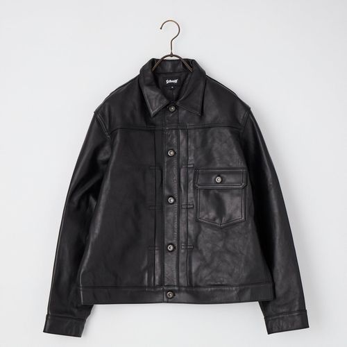 Schott [ショット] ラムレザー カバーオールジャケット [7826950018