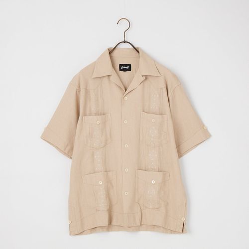 Schott [ショット] リネンキューバシャツ [7826123008]｜ジーンズ