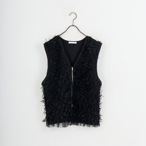CHIGNON [シニヨン] 刺繍チュールビスチェ [1956-463BZ]｜ジーンズ