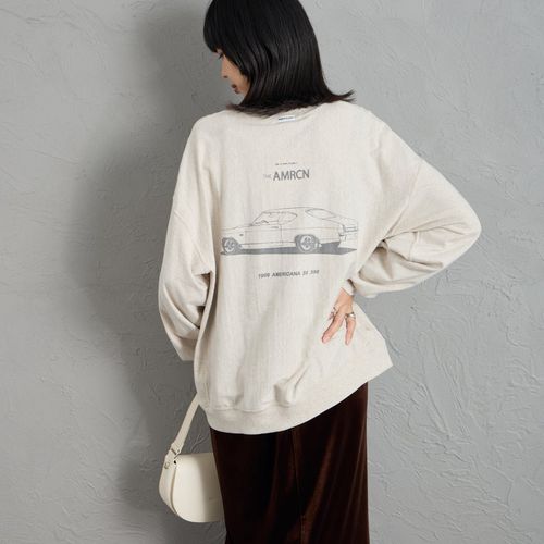 Americana [アメリカーナ] レーシングプリントTシャツ [BRF-848A-3