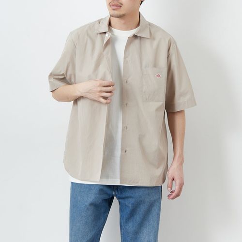 DANTON [ダントン] ラウンドカラー プルオーバーシャツ [DT-B0284SOX