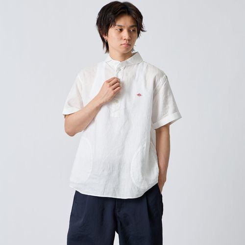 DANTON [ダントン] オックスフォード ラウンドカラーシャツ [DT
