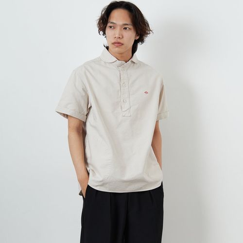 DANTON [ダントン] オックスフォード ラウンドカラーシャツ [DT