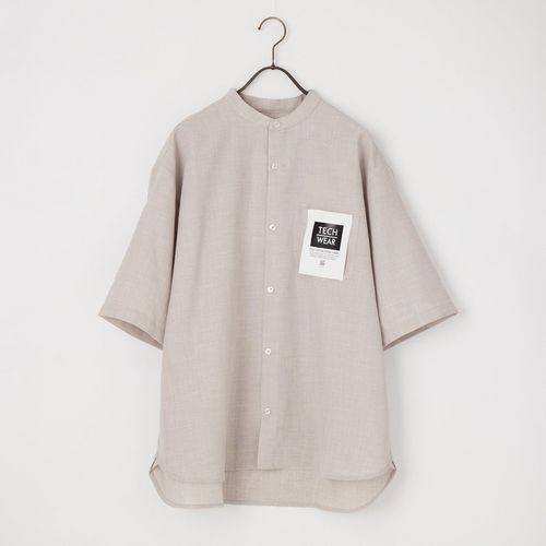 DANTON [ダントン] ラウンドカラー プルオーバーシャツ [DT-B0284SOX