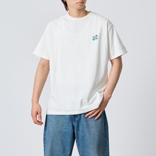 UMBRO [アンブロ] 別注 ワンポイント刺繍ロゴ ショートスリーブTシャツ