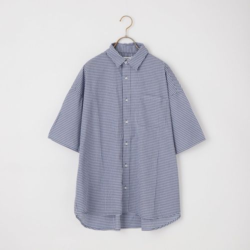 blurhms [ブラームス] ストライプハーフスリーブシャツ [BHS26S036STR