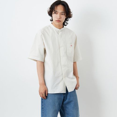 DANTON [ダントン] オックスフォード バンドカラーシャツ [DT-B0280SOX