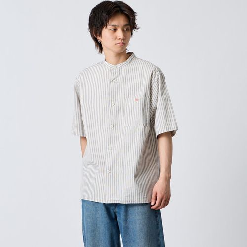 DANTON [ダントン] ラウンドカラー プルオーバーシャツ [DT-B0284SOX