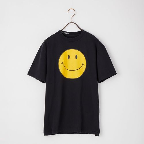 ChahChah [チャーチャー] フラワー刺繍ショートスリーブTシャツ [CC