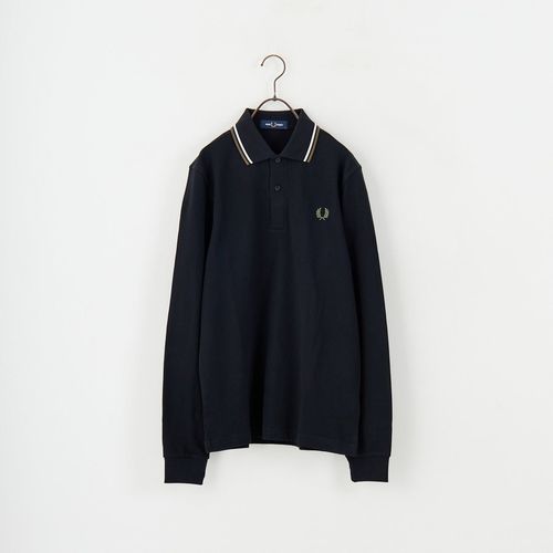 FRED PERRY [フレッドペリー] ティップライン ロゴ刺繍ポロシャツ
