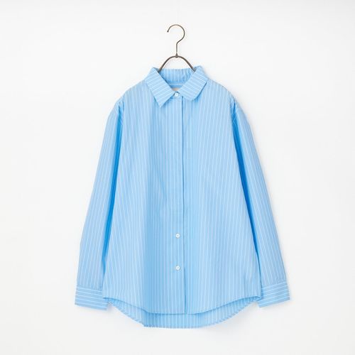 blurhms [ブラームス] ストライプハーフスリーブシャツ [BHS26S036STR