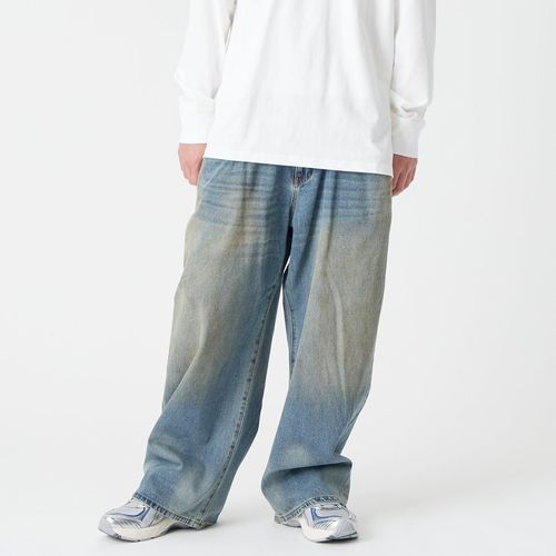 GRAMiCCi 別注 ワイドデニムパンツ GUP5-F1089-JF GRAMiCCi [グラミチ] 別注 ワイドデニムパンツ [GUP5-F1089-JF