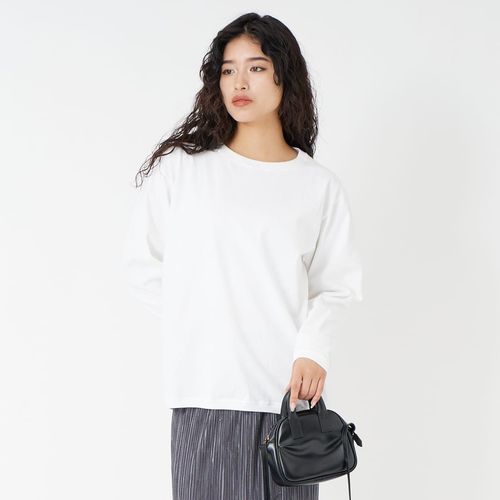 A.P.C. [アー・ペー・セー] ロゴ刺繍 ロングスリーブTシャツ [RUE