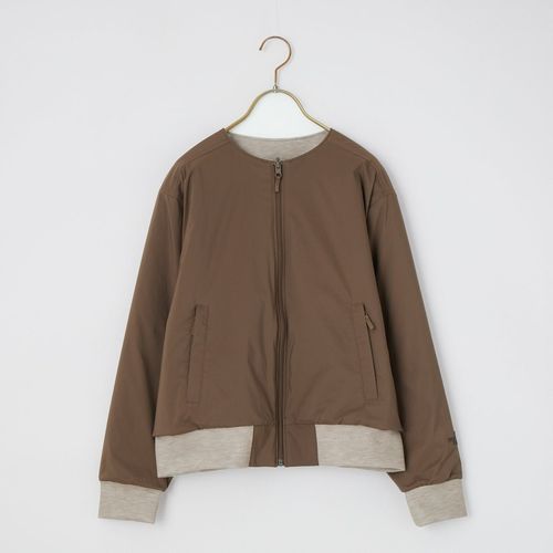 DANTON [ダントン] ショート丈ノーカラーデニムジャケット [DT