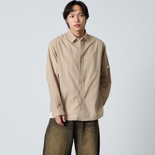 DANTON [ダントン] ラウンドカラー プルオーバーシャツ [DT-B0284SOX