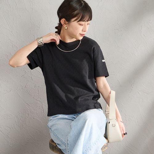 FRED PERRY [フレッドペリー] 袖ティップライン ワンポイント刺繍ロゴ