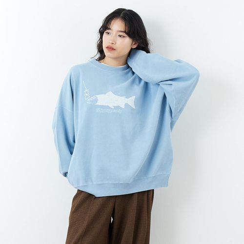 REMI RELIEF [レミレリーフ] 別注 SP加工 ダメージクルーネック