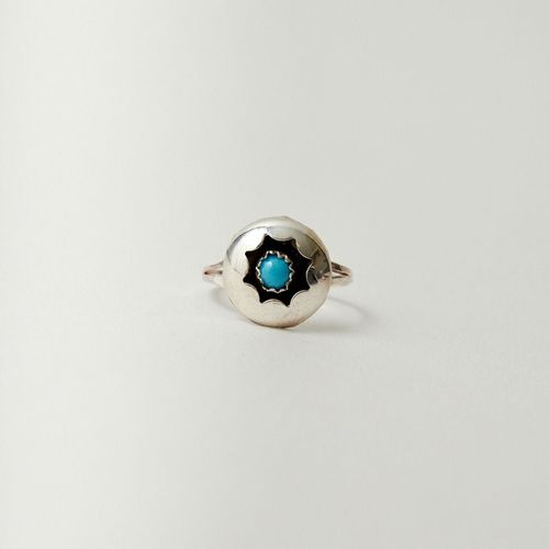Indian Jewelry [インディアンジュエリー] コーラルリング [CORAL-RING