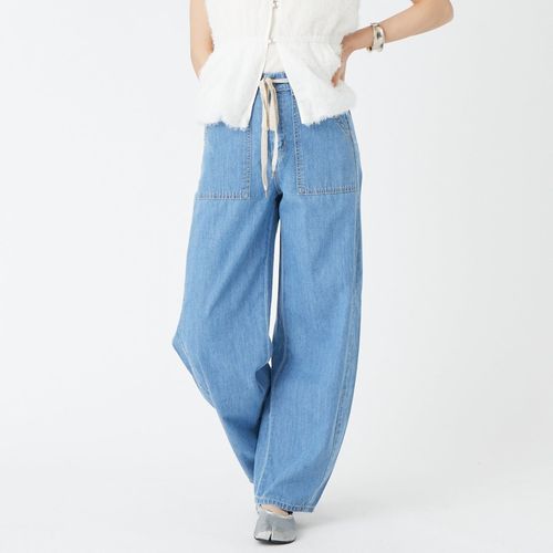 YANUK [ヤヌーク] 別注 JOAN for JEANS FACTORY ルーズストレート