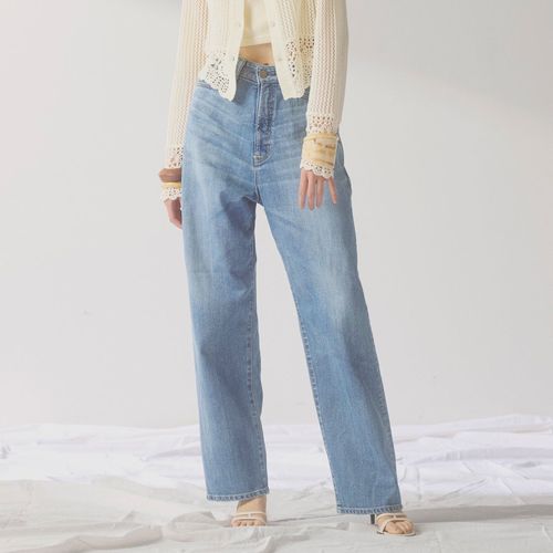 YANUK [ヤヌーク] 別注 JOAN for JEANS FACTORY ルーズストレート