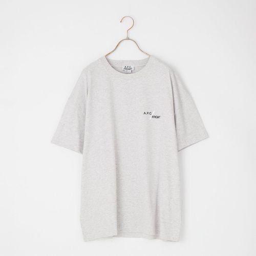 A.P.C. [アー・ペー・セー] 別注 ロゴ刺繍Tシャツ [BRODE-LOGO-JF