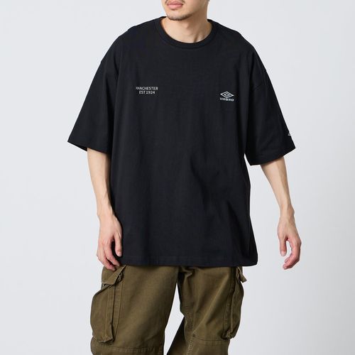 UMBRO [アンブロ] 別注 ワンポイントロゴ メッシュ切替Tシャツ [KBT101
