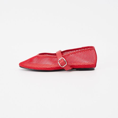 Javerflex [ジャバフレックス] ベルベット フラットシューズ [24-42506