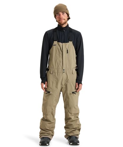 OUTLET】QUIKSILVER メンズ PARAMO STRETCH 20K BIB スノーパンツ