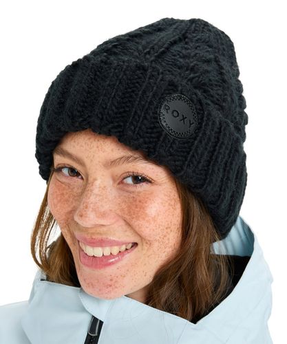 OUTLET】ROXY ウィメンズ FROZENLAKE BEANIE ビーニー ハイゲージ 保温