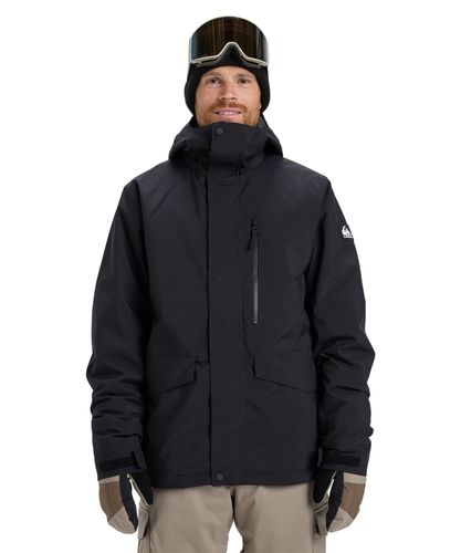 新品未開封　W RAY スノージャケット M ブラック OUTLET FAMILY SALE】QUIKSILVER メンズ RADICALO 20K JK スノー