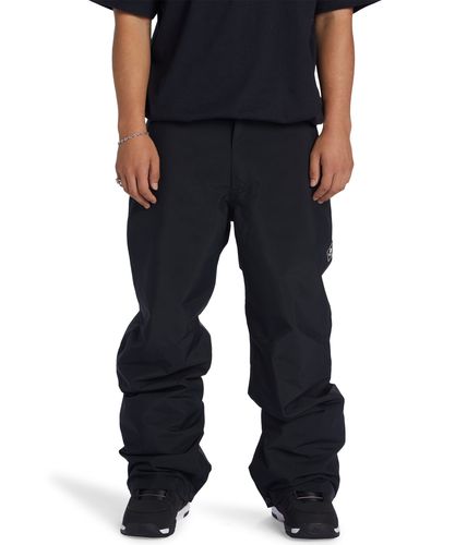 DC スノーボード カーゴパンツ S 黒　ユニセックス OUTLET】DC SHOES メンズ DOCILE BIB スノーパンツ 【25-26SNOWモデル】
