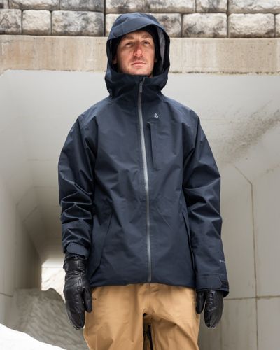 OUTLET】VOLCOM Mens Guch Stretch Gore Jacket - Black