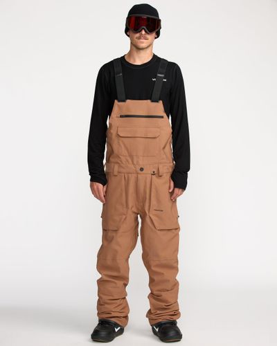 OUTLET】VOLCOM Mens V.Co Sparta Bib Overalls - Ivy