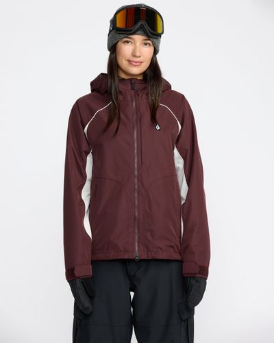 OUTLET】VOLCOM レディース VS 3L STRETCH GORE JACKET スノージャケット