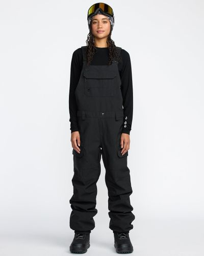 OUTLET】VOLCOM Womens Stone Mica 20K Pants - Black
