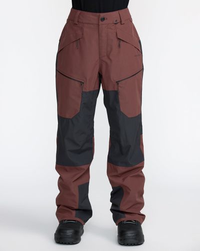 OUTLET】VOLCOM Womens Stone Mica 20K Pants - Black