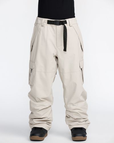 OUTLET】VOLCOM Womens Swift Bib Overalls - Sand