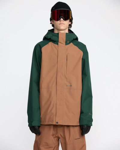 OUTLET】VOLCOM Mens Longo Gore-Tex Jacket - Bright Yellow