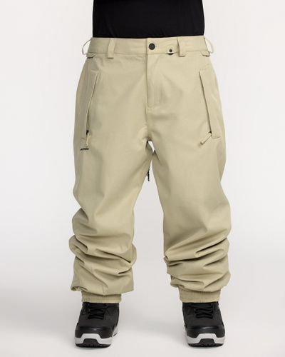 OUTLET】VOLCOM Mens New Articulated Pants - Chestnut Brown