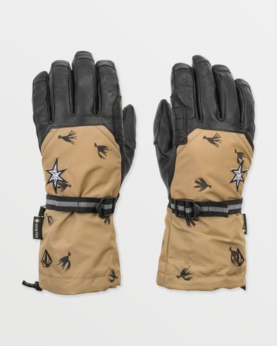VOLCOM グローブ OUTLET】VOLCOM メンズ STAY DRY GORE-TEX MITT スノーグローブ