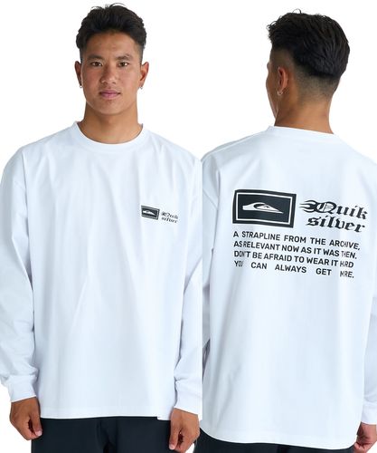 OUTLET】Quiksilver メンズ DESERT WAVES LT 長袖Tシャツ