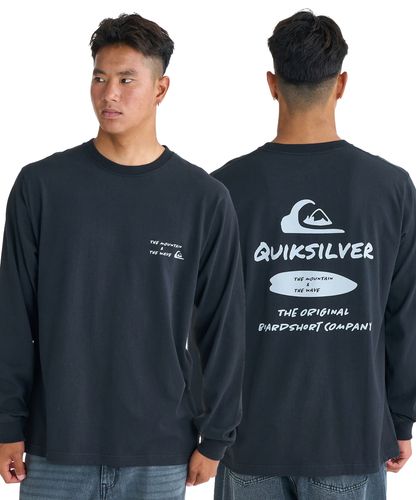OUTLET】Quiksilver メンズ DESERT WAVES LT 長袖Tシャツ