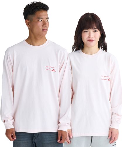 QUIKSILVER メンズ URBAN LOGO SS 半袖Tシャツ 速乾 UPF50+ ドライ