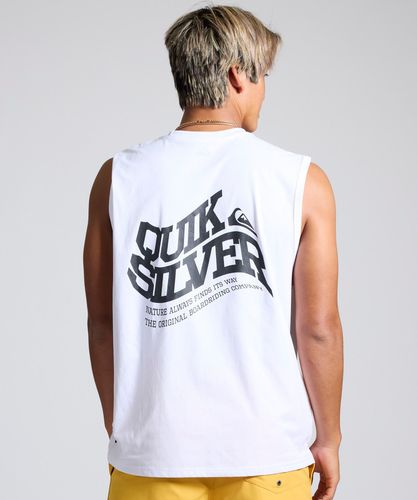 QUIKSILVER メンズ QS MEETS SLY タンクトップ 速乾 UPF50+ ストレッチ